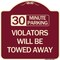 Signmission Employee Recognition Parking Heavy-Gauge Aluminum Architectural Sign, 18" x 18", BU-1818-24562 A-DES-BU-1818-24562 - alternate 1